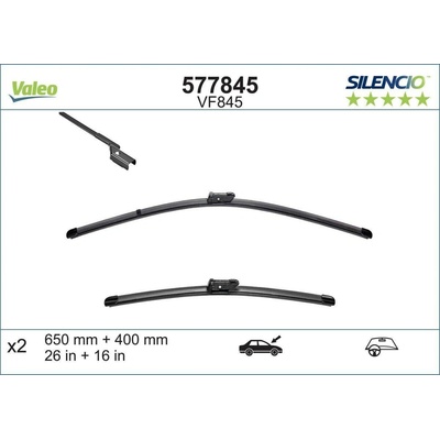 Valeo 650+400 mm VA 577845