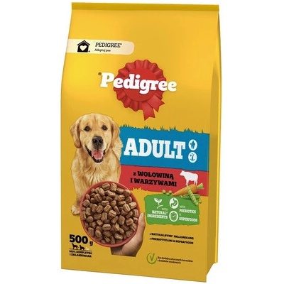 Pedigree Adult Medium and Large hovězí a zelenina 0,5 kg