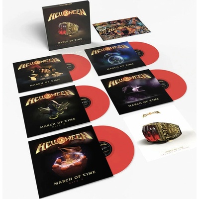 HELLOWEEN MARCH OF TIME THE BEST LP