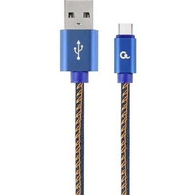 Gembird CC-USB2J-AMCM-2M-BL Type-C USB, 2m, modrý