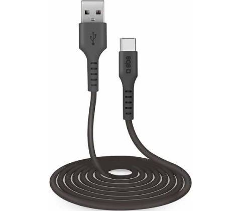 SBS TECABLETC3MTK USB-C/USB, 3m, černý