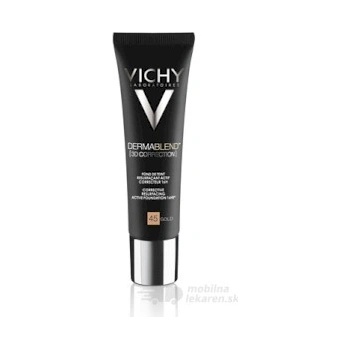 Vichy Dermablend 3D Correction vyhlazující korekční make-up SPF25 45 Gold 30 ml