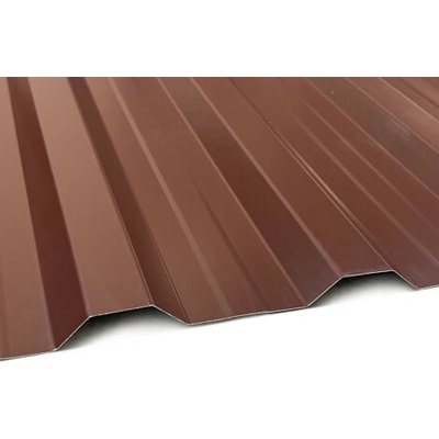 Covernit T18 trapézová plechová krytina 2000 x 1150 mm RAL 3011 červená