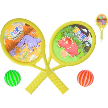 Rakety 40 cm 2 ks + 2 míčky