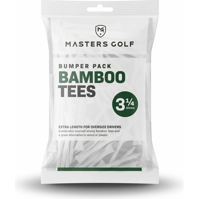 Masters Bamboo Dřevěná Týčka, Bílá 83mm, 85ks