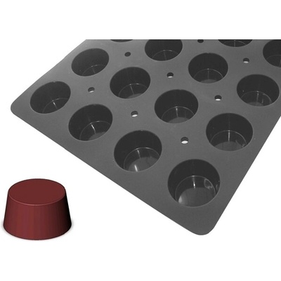 De Buyer forma silikon Polokoule 18 ks cukroví 53x32,5cm
