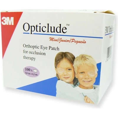 3M Opticlude mini náplasti 5,0x6,2 cm 100 ks