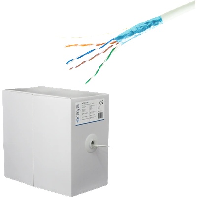 eRaya FTP кабел eRaya NET5EFT-305 Cat5e 100% мед 305m 4x2x24 AWG (NET5EFT-305)