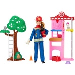 Mattel Barbie Пожарна станция с кукла (25HRG55)