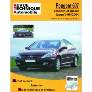Peugeot 607 - essence et diesel jusqu'à 09-2004 | Etai (ISBN: 9782726870853)