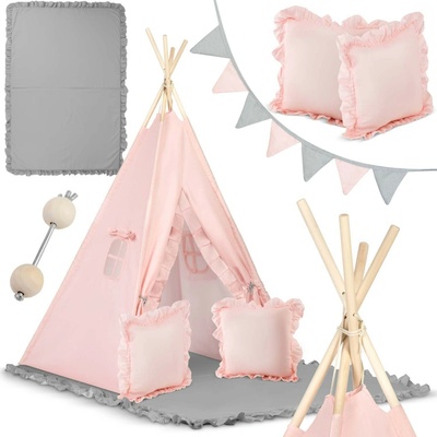 Nukido Teepee stan NK-406 svetloružový