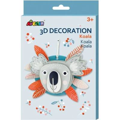 AVENIR Творчески комплект Avenir - Направи си сам 3D декорация, Коала (PZ205065)