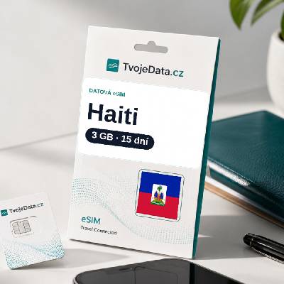 eSIM Haiti 3 GB / 14 dní - Haiti PG3HA8A5U