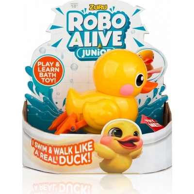 Robo Alive Junior plávajúce zvieratká káčička, krokodíl alebo rybka mix 12 ks