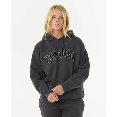 Rip Curl Varsity Hoodie WASHED BLACK