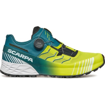 Scarpa Мъжки маратонки Scarpa Ribelle Run Kalibra HT Trail running shoes - Lime Green / Deep Lagoon - размер 45, 5 (EU) (023-1485-0122)