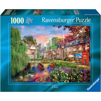 Ravensburger Пъзел Ravensburger от 1000 части - Пътят Котсуолд (7012001261)