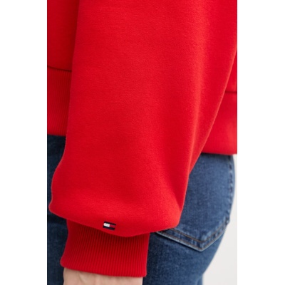 Tommy Hilfiger суичър с качулка дамски с памук (WW0WW47832)