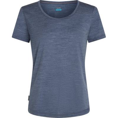 Icebreaker Women Merino 125 Cool-Lite Sphere III SS Scoop Tee Размер: L / Цвят: син