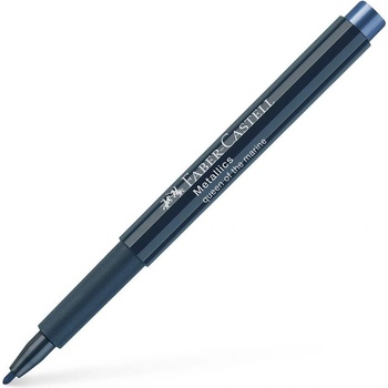 Faber-Castell Маркер, объл, 1.5 mm, металик, морскосин (1010160156)