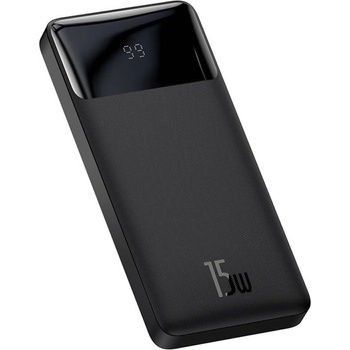 Baseus Външна батерия Baseus Bipow PPBD050001 10000mAh 15W, 2 x USB 1 x USB Type-C - черна (PPBD050001_VZ)