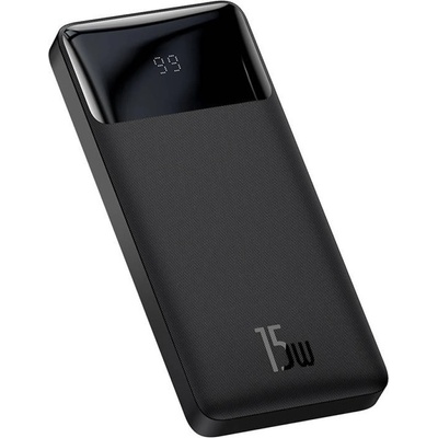 Baseus Външна батерия Baseus Bipow PPBD050001 10000mAh 15W, 2 x USB 1 x USB Type-C - черна (PPBD050001_VZ)