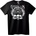 NOONEBRAND Тениска Godspeed Коли и Черепи - 2XL, Black