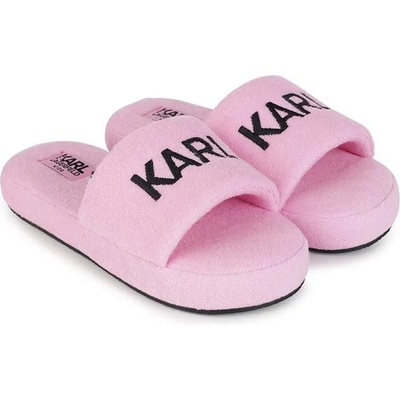 Karl Lagerfeld Детски чехли Karl Lagerfeld в розово (Z19106.27.35)