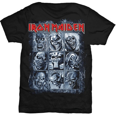 Iron Maiden tričko Nine Eddies čierne