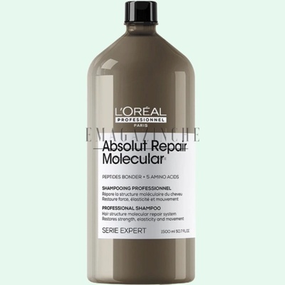 L'Oréal L’Oréal Professionnel Шампоан за увредена коса 1500 мл Serie Expert Absolut Repair Molecular Shampoo (093474637188207)