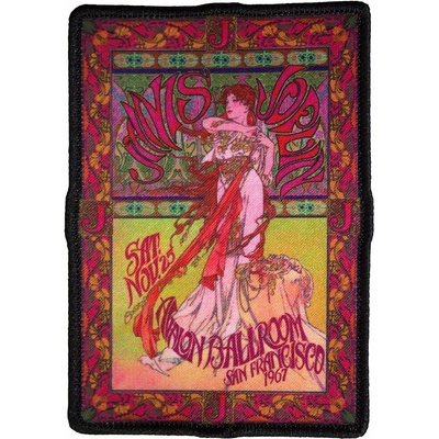 Nažehlovačka Janis Joplin - Avalon Ballroom