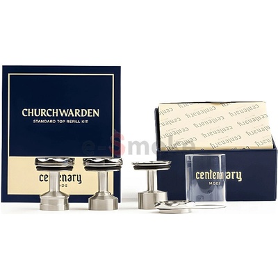 Centenary Mods Diplomat MTL RTA Churchwarden Standard Top Refill Kit