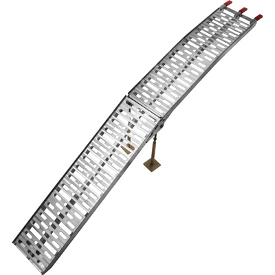 nájezdová rampa HD - skládací - hliníková (s podpěrou), Q-TECH (1 ks)