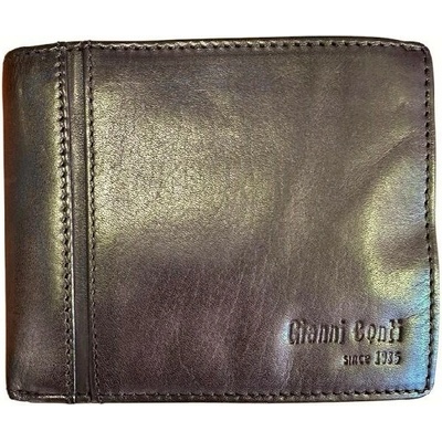 Gianni Conti pánská kožená peněženka tmavě hnědá 4067148 brown
