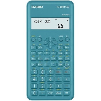 CASIO FX 220 PLUS 2E tyrkysová