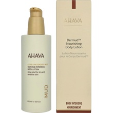 Ahava Dermud intenzívne telové mlieko pre veľmi suchú pokožku, dermatitidu a ekzém s obsahom prírodného bahna a Minerálov z Mŕtveho mora 250 ml