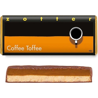 Zotter čokoláda Coffee Toffee 70g