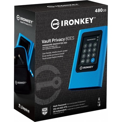 Kingston IronKey Vault Privacy 80 XTS-AES 480GB, IKVP80ES/480G