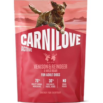 Carnilove Active Dog Venison&Reindeer&Wild Boar for Active Adult All 1,5 kg