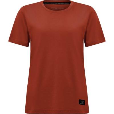 Salewa Дамска тениска Salewa Women's Eagle Logo Patch T-Shirt - Etruscan Red - размер 40 (EU) (916-4542-0115)