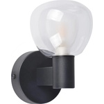Polux Стенен осветител за баня POLA 1xG9/5W/230V IP44 черен/прозрачен (SA2403)