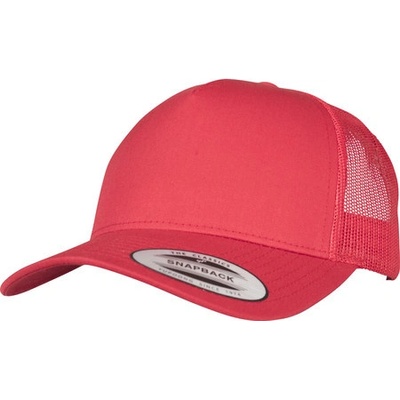 Flexfit 5-Panel Retro Trucker Cap red