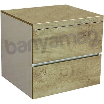 Banya M Долен шкаф за баня Пагода 60 см, за комбинация с мивка над плот (PA26001F4/PAS6001F4-BezM)