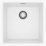 Alveus Omni - Гранитна мивка 45x45 см, арктическа 1150044 (1150044) Мивка за вграждане
