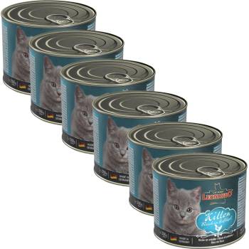 Leonardo Консерва за котенца Leonardo Kitten 6 x 200 г