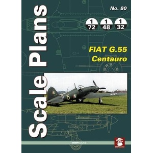 Scale Plans No. 80 FIAT G. 55 Centauro (ISBN: 9788368377071)