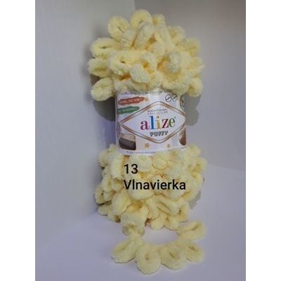 Alize Puffy 13 pastelova žlta