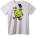 NOONEBRAND Тениска Шампионска топка - 2XL, White