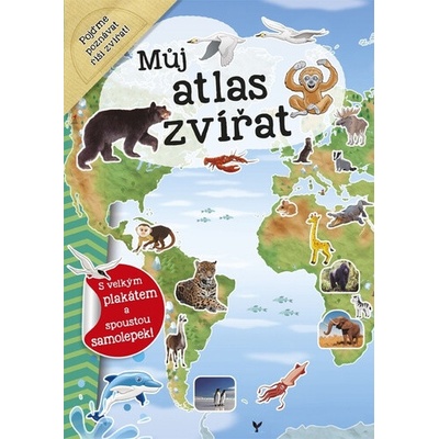 Můj atlas zvířat plakát a samolepky - Dozo Galia Lami