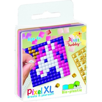 Pixelhobby Мозайка с пиксели XL, Pixelhobby, Магнит за хладилник - Еднорог (27030)
